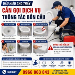 thông tắc bồn cầu tại đức phổ